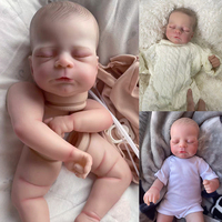 21inch Already painted Doll Parts Reborn Doll Kit Timothy Soft Touch Unfinished Fresh Color DIY Doll Kit Gift for Kids