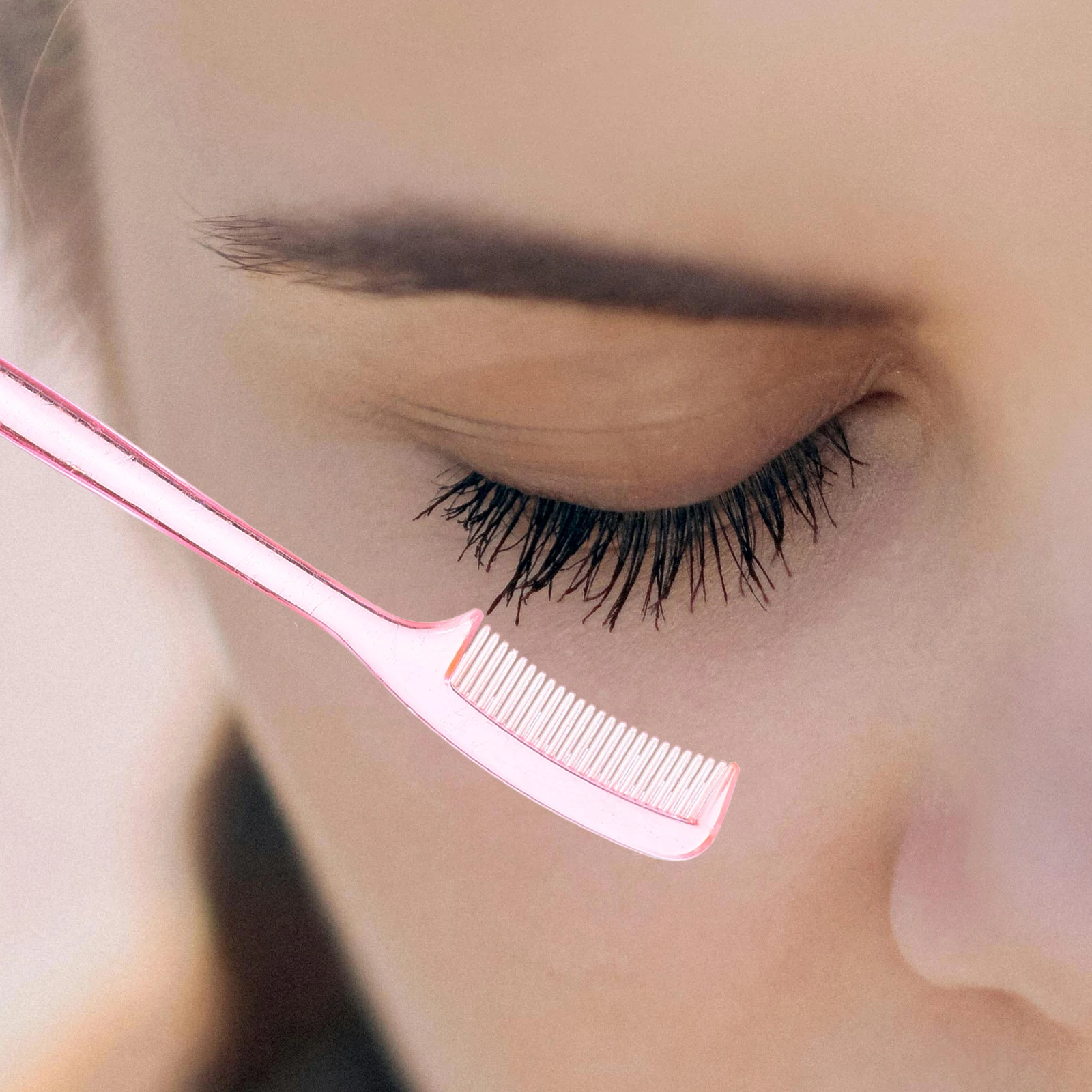 30 pièces peigne à cils en plastique peigne à sourcils Durable léger outil de maquillage professionnel définiur de sourcils toilettage des cils