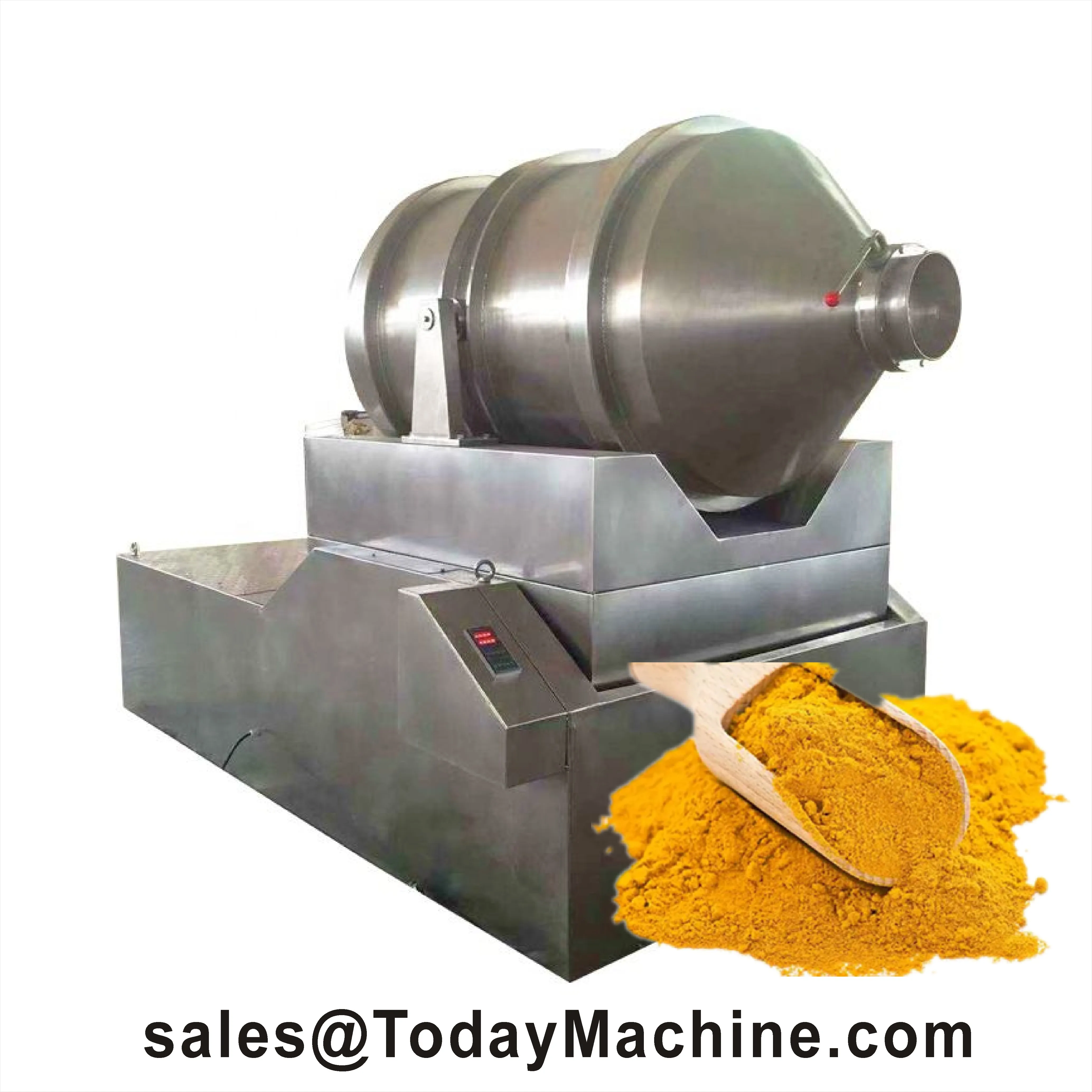 Industrial Rotary 3d Mixer Dry Food Spice Mixing Blending Drum Barrel Blender Machine