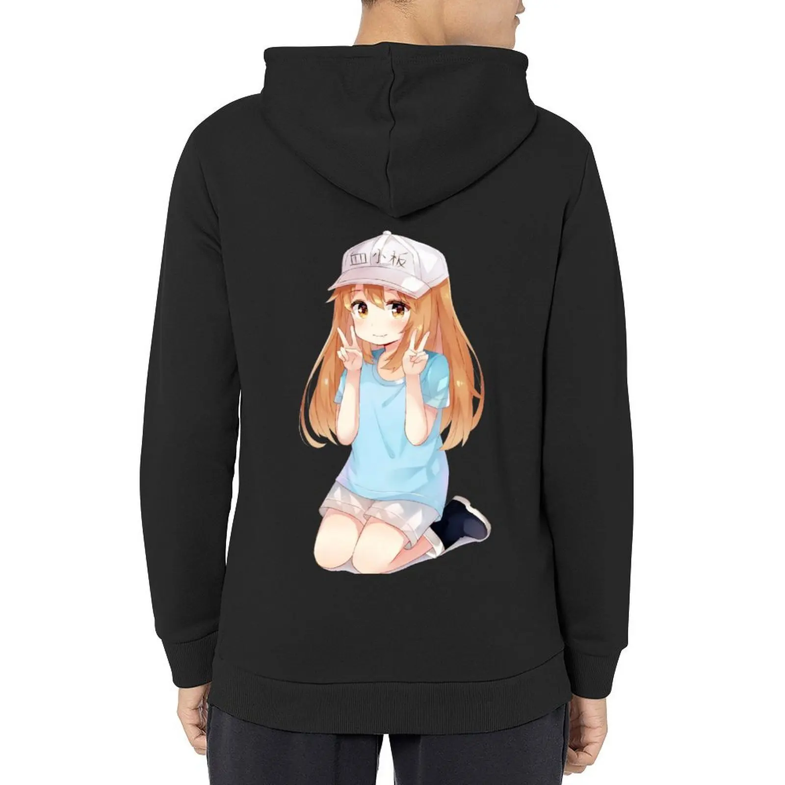 

Platelet | Hataraku Saibou (Cells at Work) Hoodie anime clothes korean clothes autumn clothes korean autumn mens hoodies