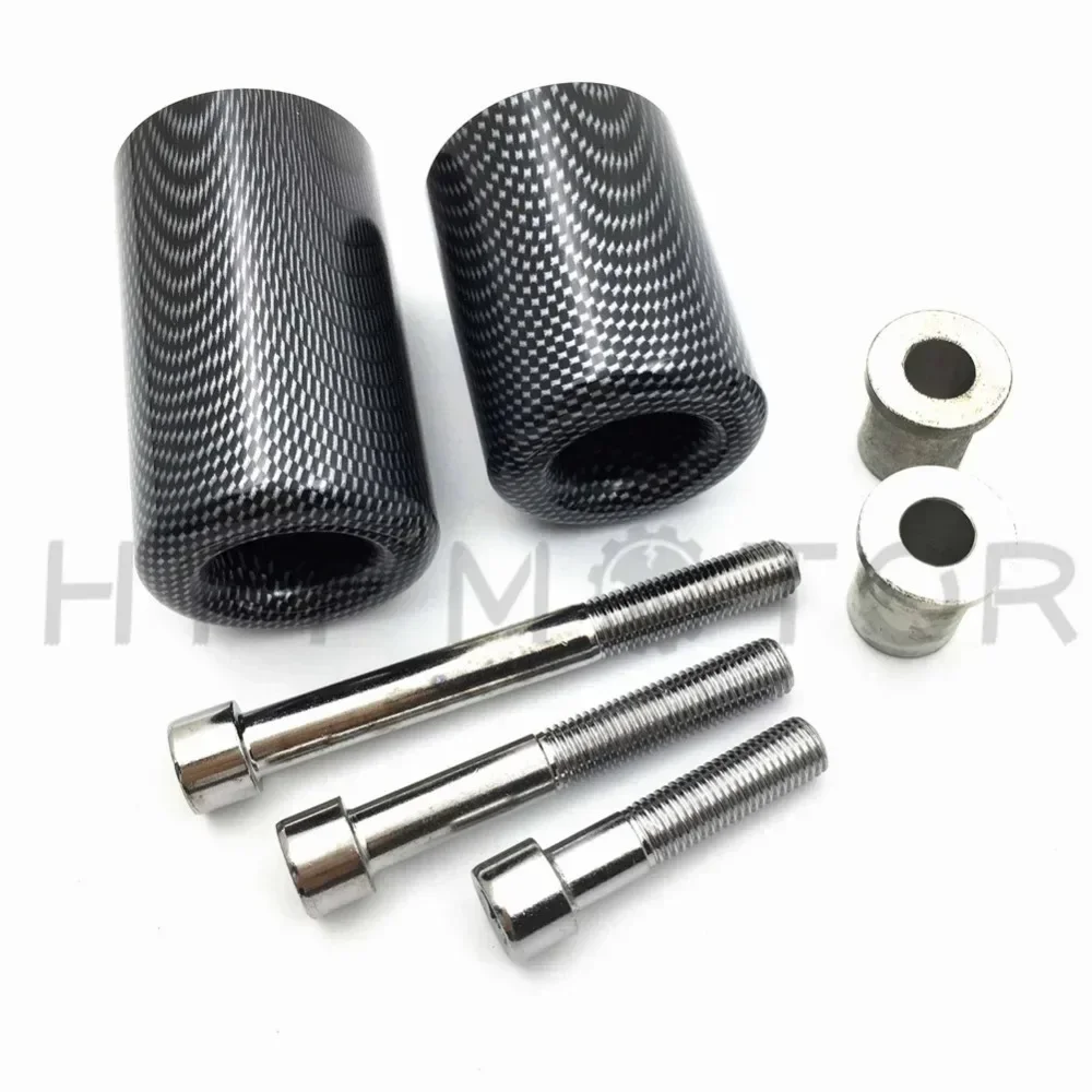 

Motorcycle Falling Protection Frame Slider Protector for Kawasaki 2007-2008 Ninja ZX-6R ZX6R Carbon Fiber