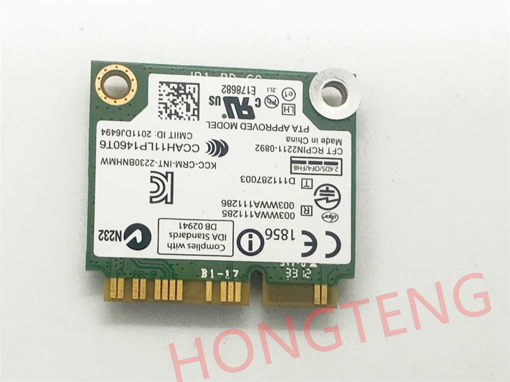 FOR Intel Centrino Wireless-n 2230 WiFi 2230bnhmw Wireless Card 670290-001 TEST OK
