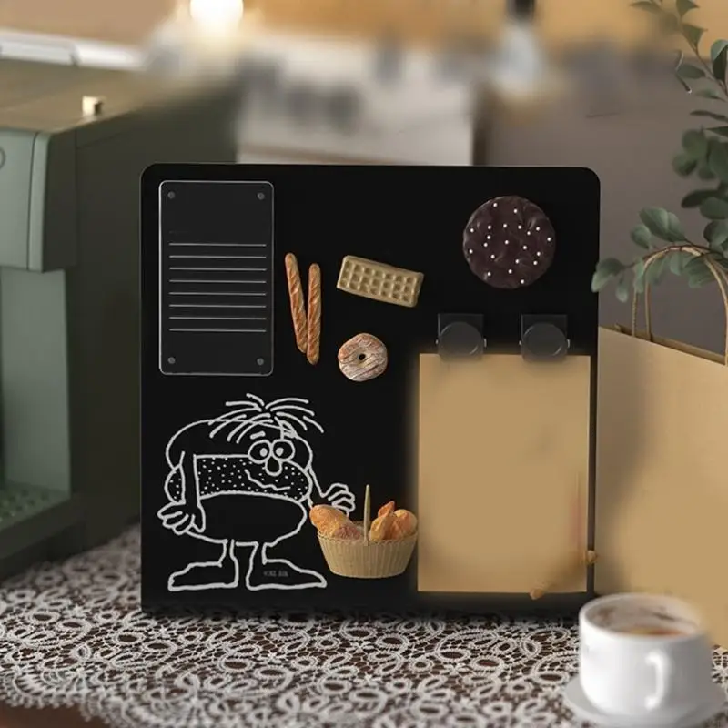 2025 Neues Desktop Blackboard Tabletop Memoboard Message Board