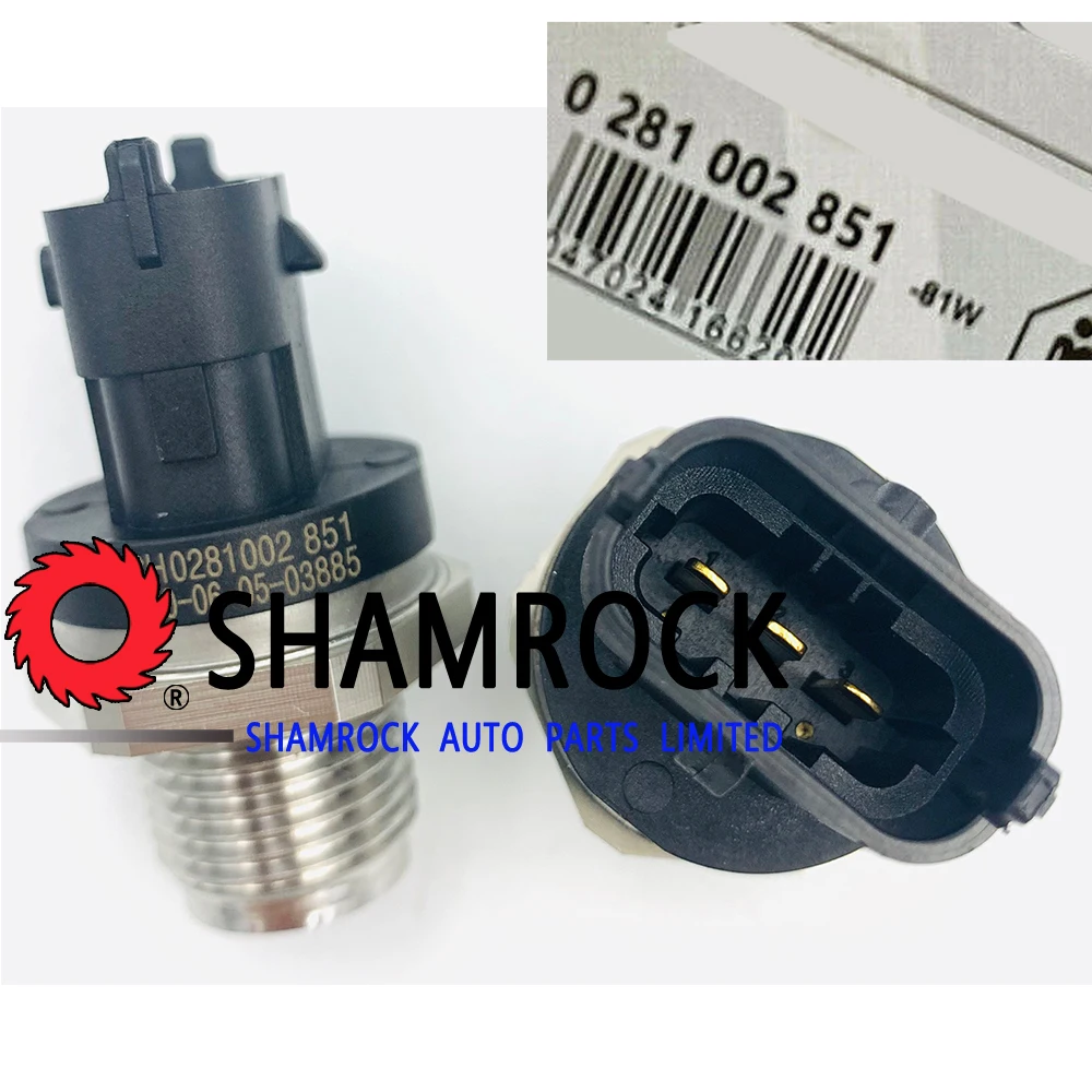 

0281002851 0281006425 Fuel Rail Pressure Sensor Fits For Ram 2500 2003-2007 oem 0281002851 5093112AA