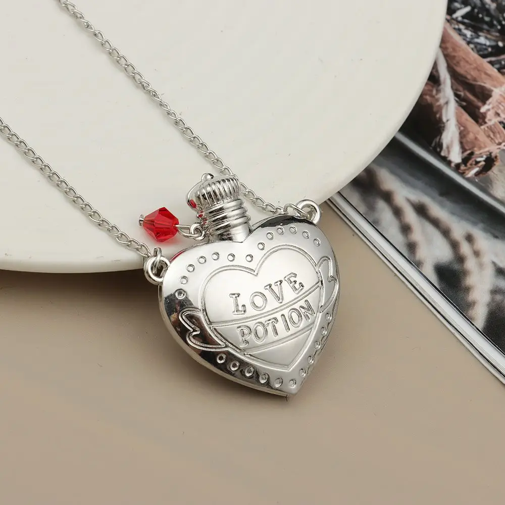 Love Potion в стиле хип-хоп для женщин, модные украшения, длинная цепочка, свитер, кулон