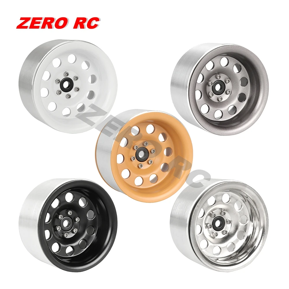 2.2 Inch Metal Beadlock Wheel Rim Hub For RC 1:10 Rock Crawler Truck Axial SCX10 Wraith RR10 Yeti RBX10 TRAXXAS TRX-4 KM