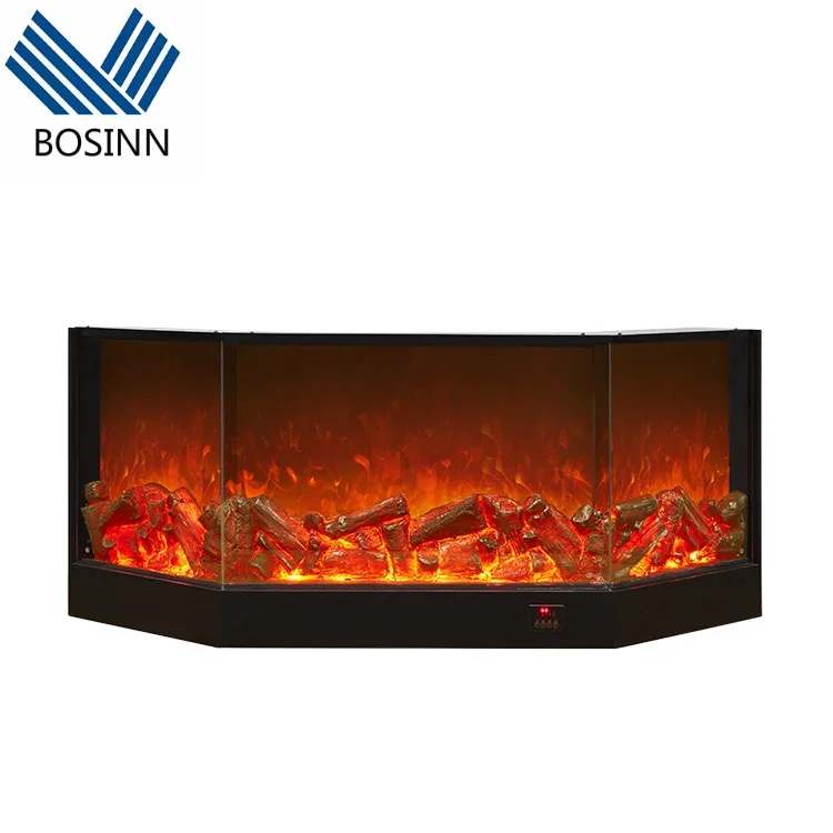 

3D Simulation Touchable Flame Electric Fireplace Decorative Living Room Soft Outfit Atomization Water Vapor Fireplace
