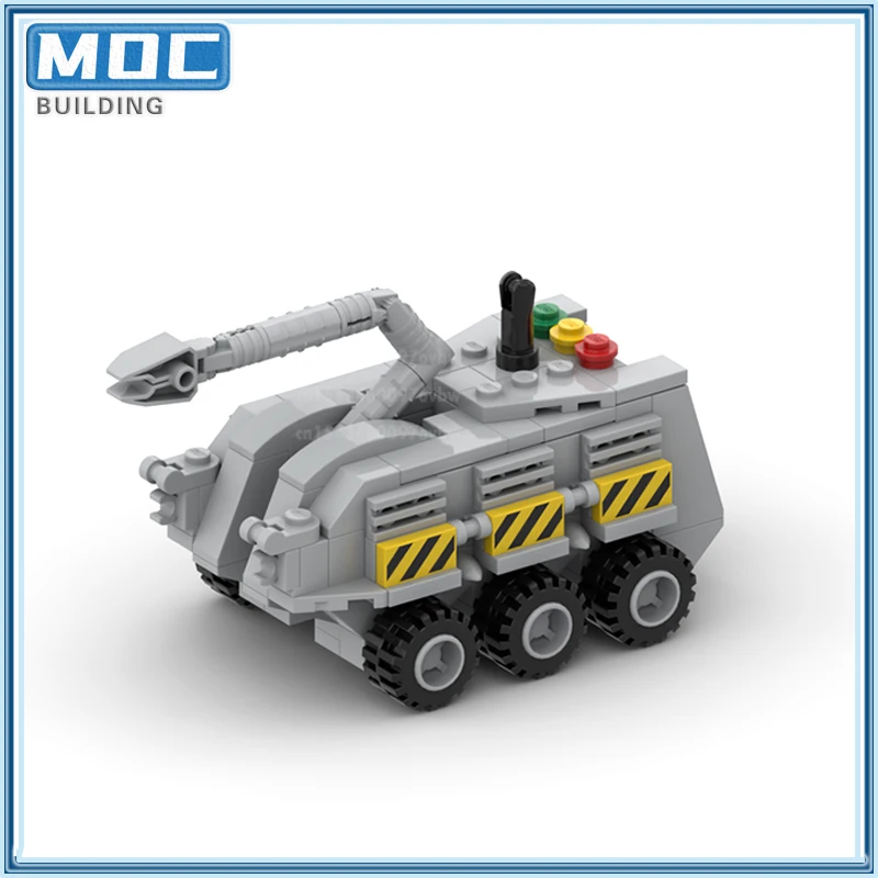 Movie Space Scenes Series Stargate Dioramaed M.A.L.P Building Block Street View Technology Bricks Creative Model Kid Toys Gifts