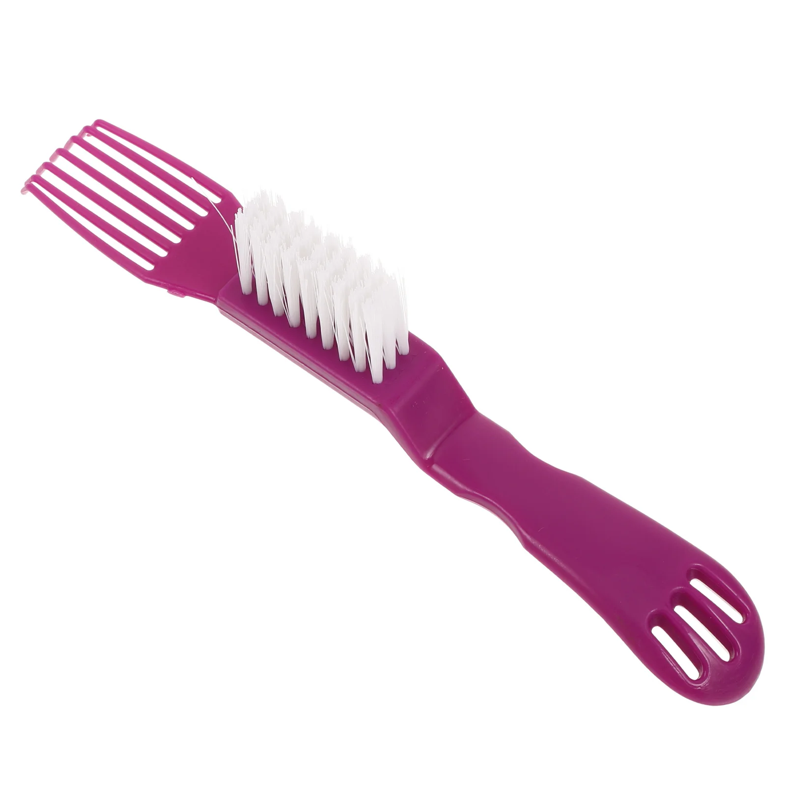 Spazzola per la pulizia del pettine dell'airbag Strumento per la pulizia della spazzola per capelli Portatile Facile da rimuovere scaglie Strumento per la pulizia della spazzola per capelli per la pulizia profonda del salone di casa