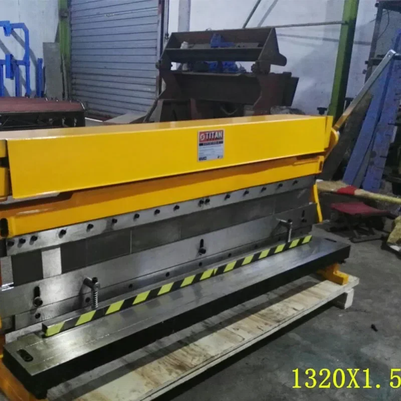 Máquina de corte manual, dobra e rolamento de três propósitos Máquina de corte manual, corte de três propósitos