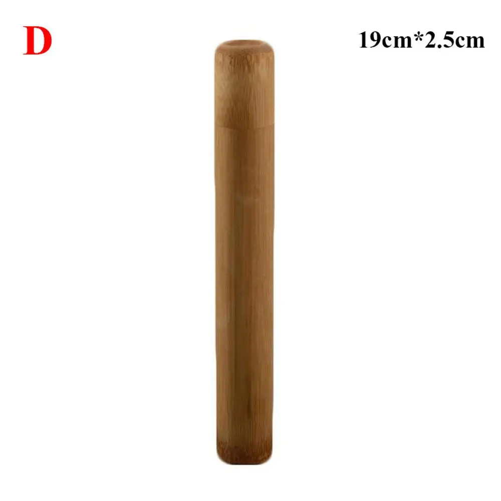 

Eco-friendly Tubes With Lid Bamboo Handmade Bottle Tea Canister Organizer Storage Box Container