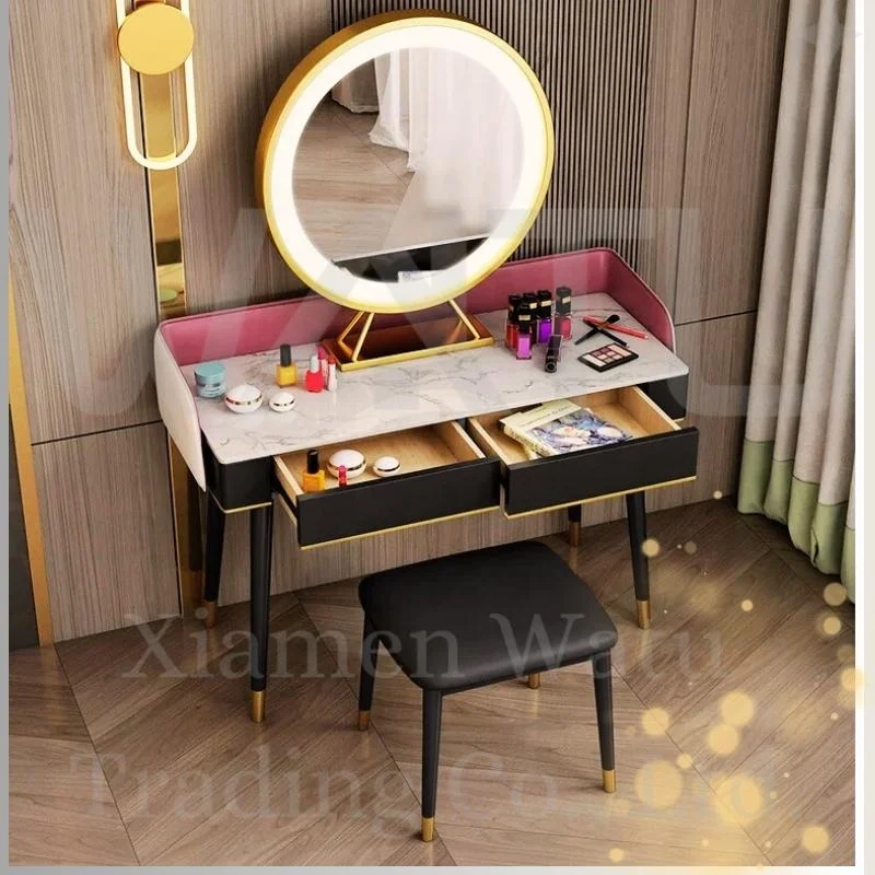 Environmentally Friendly Furniture Dressing Table Net Red Cosmetic Storage Cabinet Home Furniture Bedroom Furniture Modern WATU