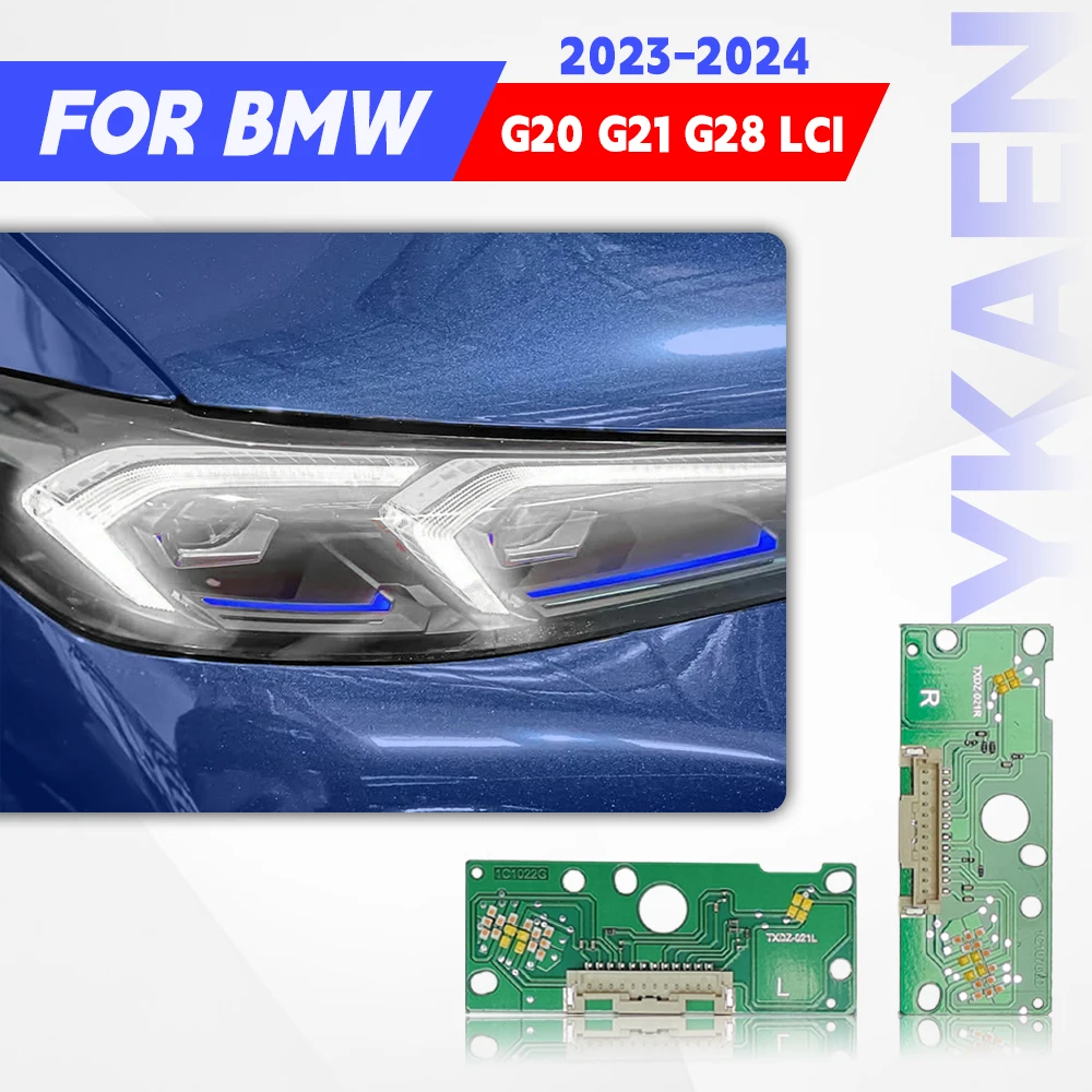 

Yellow Amber White Blue LED Angel Eyes DRL Chip Board Module For BMW 3 Series G20 G21 G28 LCI Daytime Running Light 63115A57072