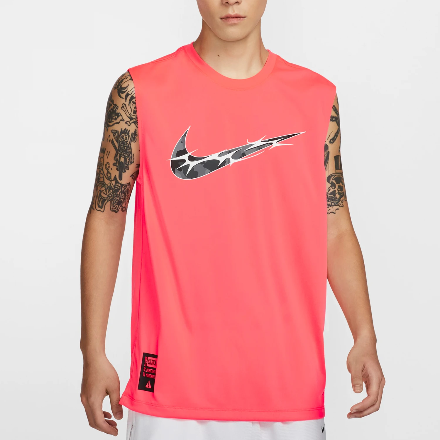 

Nike Official New Men's Breathable Round Neck Sleeveless Training Tank HM4463-605