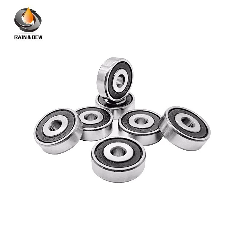 10 Uds 623RS 3x10x4mm rodamiento en miniatura ABEC-7 rodamientos de bolas 623 RS 2RS 623-2RS