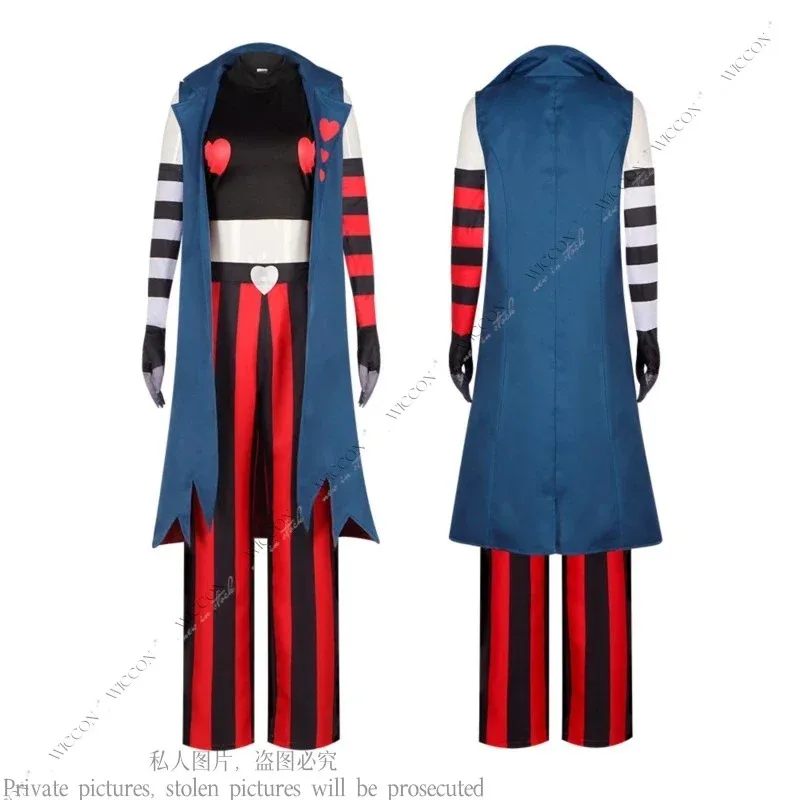 Velvette Hazbin Anime Cos Hotel Demon Lord Swimwear Bikini Cosplay Costume Pants Skirt Daily Outfit Role Play Halloween Party