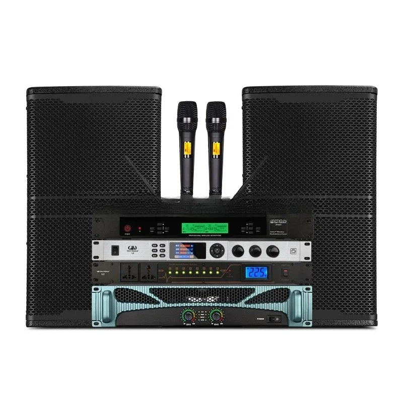

10-Inch three-way audio KTV home speaker conference speech set