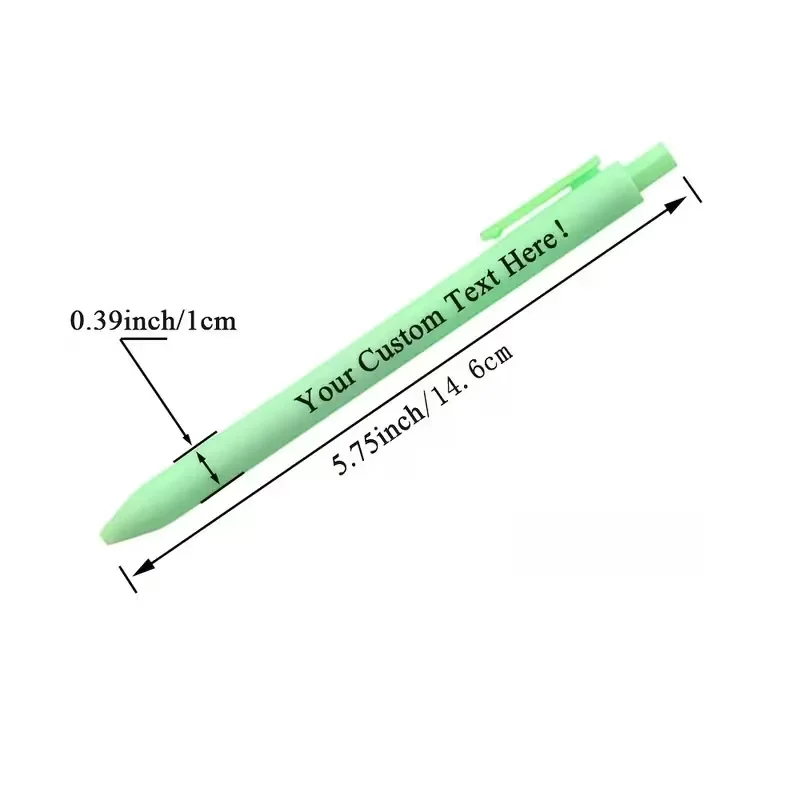 12Pcs Personalized Custom Logo Laser-Engraved Name and Date Macaron Retractable Pens Morandi Press Gel Pens Retro Bullet-Point Signature Pens Office and Study Stationery School Supplies Prizes, Back-To-School Season Gifts, Christmas, Valentine's Day, Birthday Party Gifts, Company Business Pens