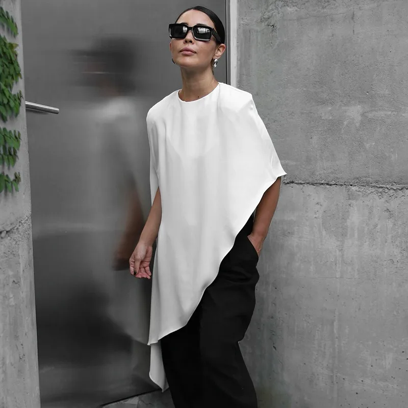 Sukienka maxi bez rękawów z satyny Talenza, damska, z golfem, patchworkowa, dopasowana, modna, jednolita, do pracy, długa sukienka damska 2025