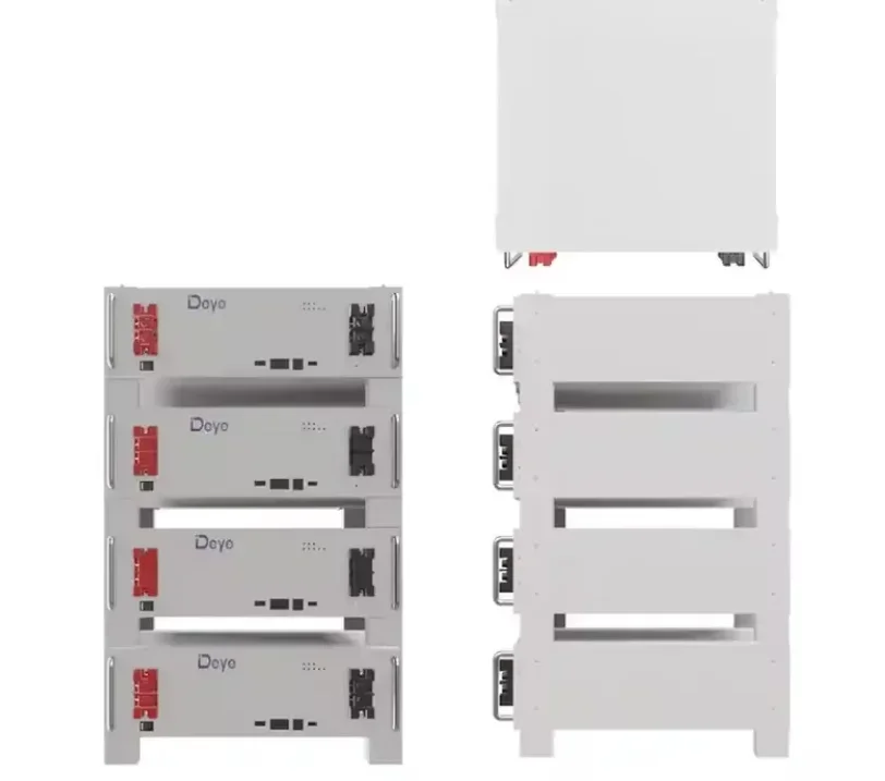 Deye SE-G5.1 Pro-B Batteria al litio di alta qualità Sistema di accumulo di energia con batteria a bassa tensione da 51,2 V per uso domestico