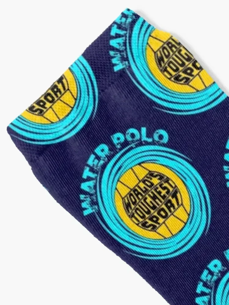 Water Polo World's Toughest Sport Socks short funny gift crazy Socks Men's Women's