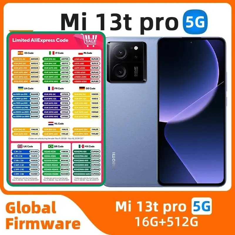 Top! 13T Pro 5G SmartPhone CPU MediaTek Dimensity 9200+ Battery capacity 5000mAh 50MP Camera original used phone