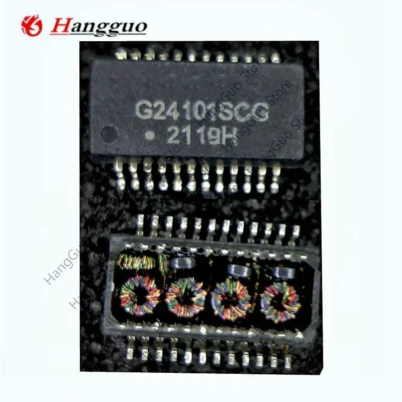 10PCS/Lot G24101SCGX SOP24 G 24101 SCGX Transformator FILTER Jaringan G24101SCGX