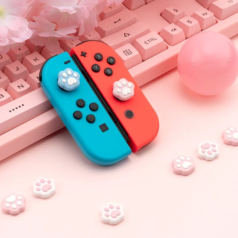 Мягкая силиконовая ручка для большого пальца, защитный чехол для Switch 2/oled NS Lite Joy-con, контроллер NS2, защитный чехол, аксессуары