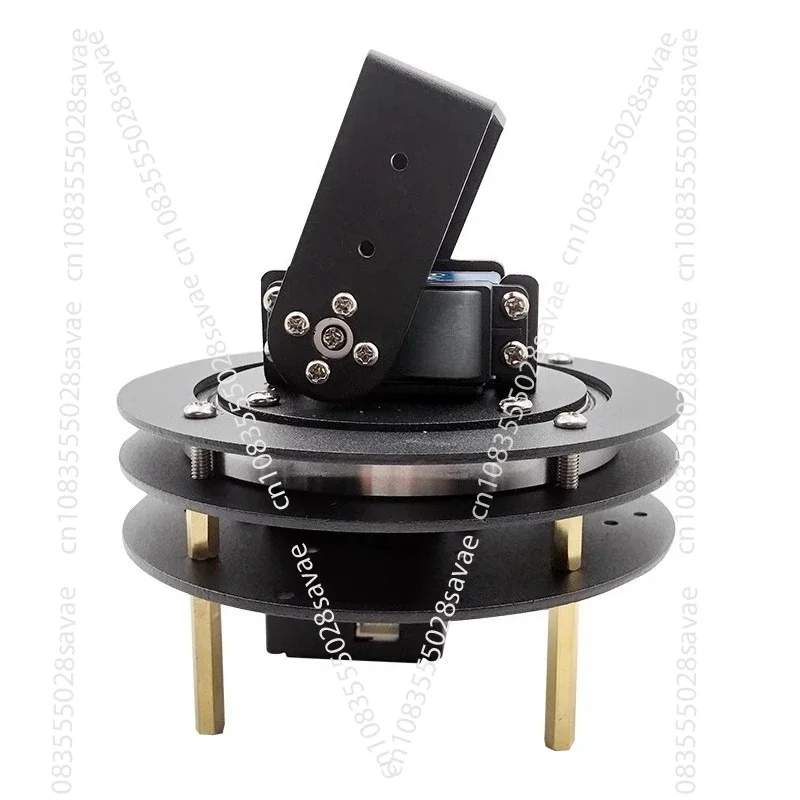 2D Electric Pan Tilt with Bearing 20kg High Torque Servo Optional with One/two Degrees of Freedom Rotation DIY Kit
