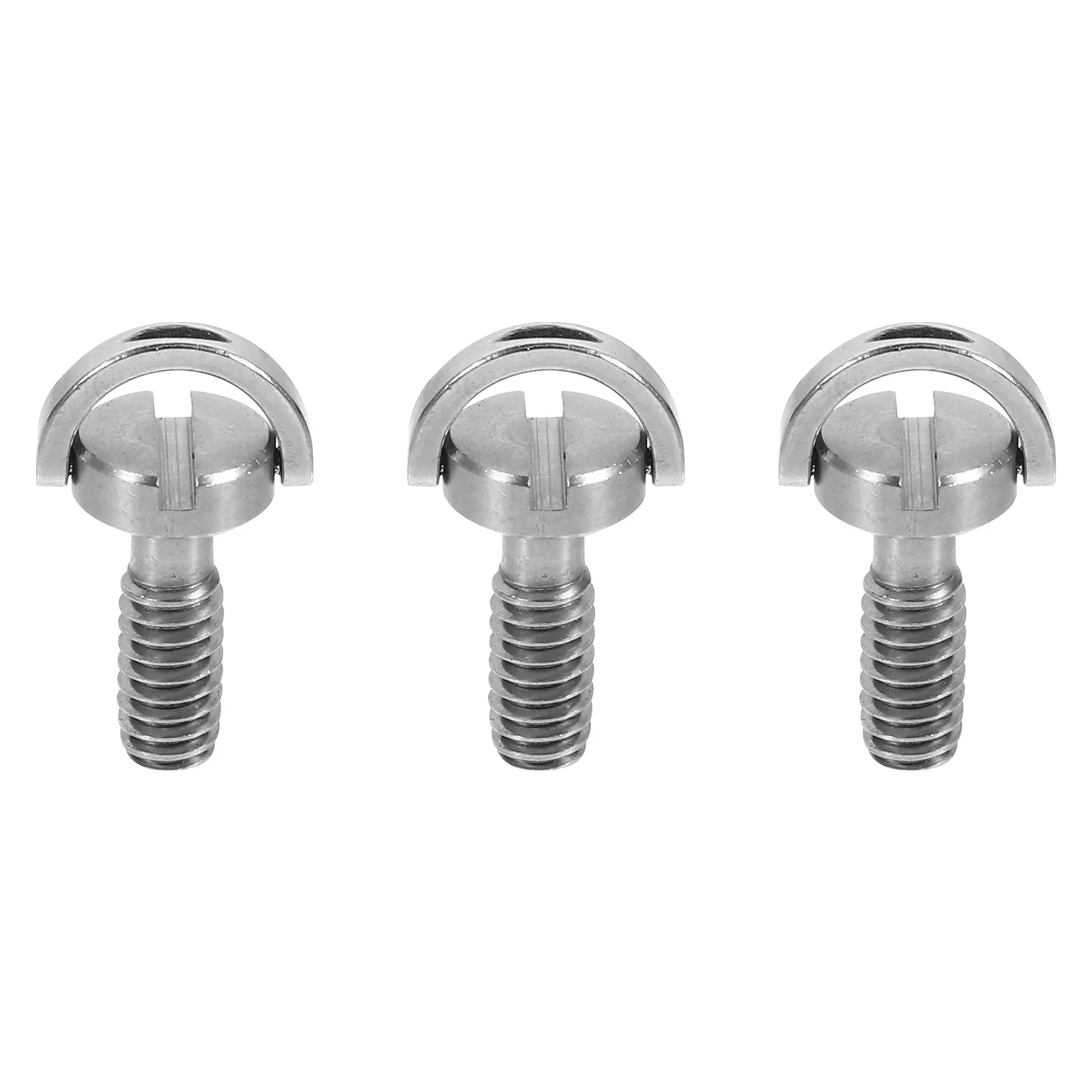 

3Pcs Camera Screw D-Ring Slotted for Quick Release Plate Tripod Monopod Ball Head Fixing Mounting Accessories Camera Screw