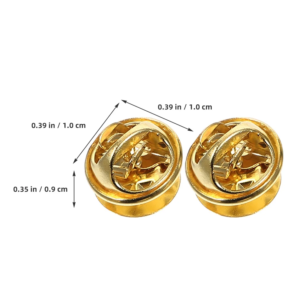 50 مجموعة فراشة قبعة اكسسوارات قفل دبوس ظهورهم ل المينا دبابيس دبابيس التعادل المسامير التلبيب دبوس الحرفية مستلزمات صناعة المجوهرات