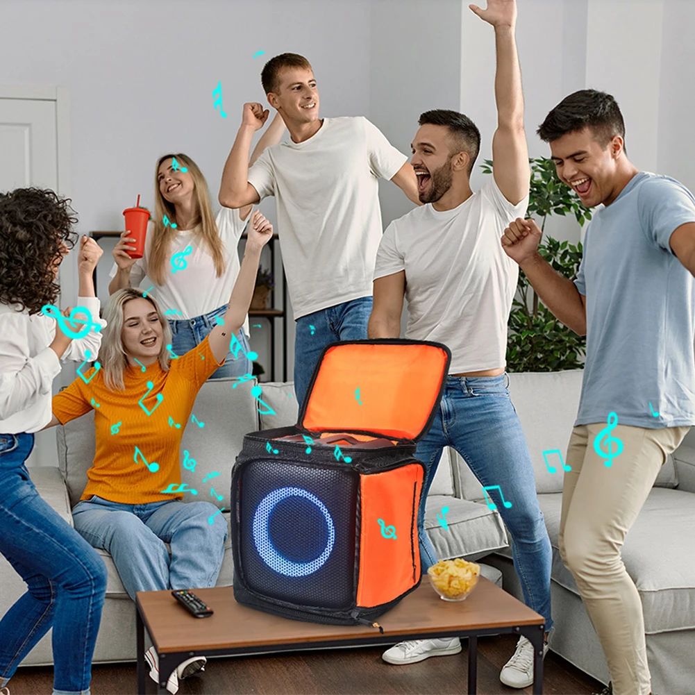 Speaker Storage Bag Travel Case Portable Speaker Tote Bag for JBL PartyBox Encore Essential 2 Speaker