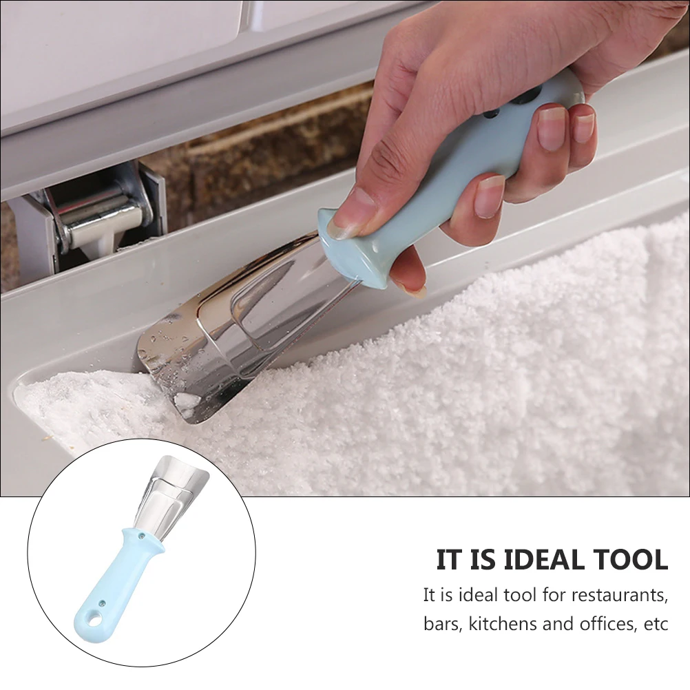 

3pcs Deicing Shovel Stainless Steel Plastic Refrigerator Ice Scraper Removal Tool Snow Shovel Cleaning Maintenance Kitchen Bar