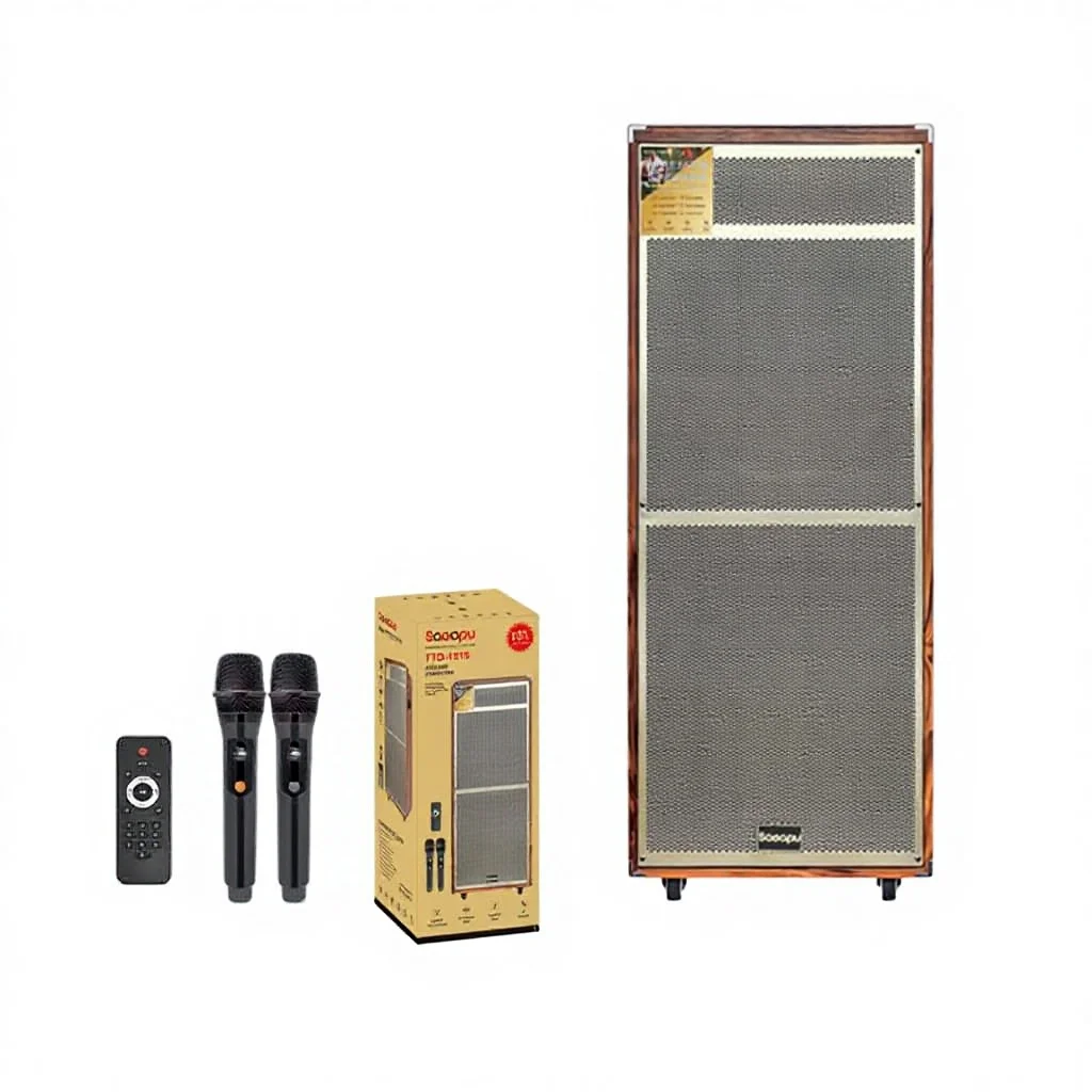 OEM Wholesale Cross-Border Exclusive 15-Inch For Heavy Bass Outdoor Square Dance Sound System Wireless Speaker Plastic 60W