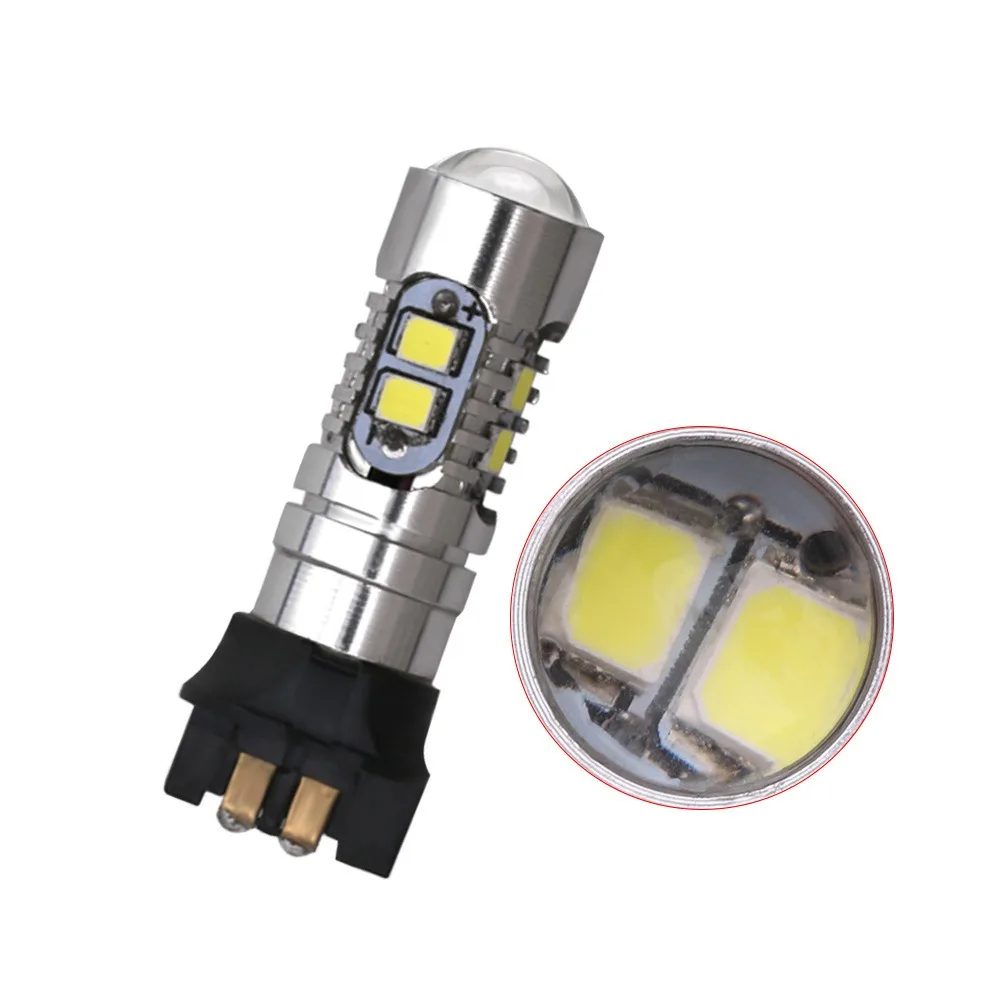 

PW24W 10 3030 Chips LED Scattered Turn Signal Light 12V 50W 6500K Bright Fog Lamp