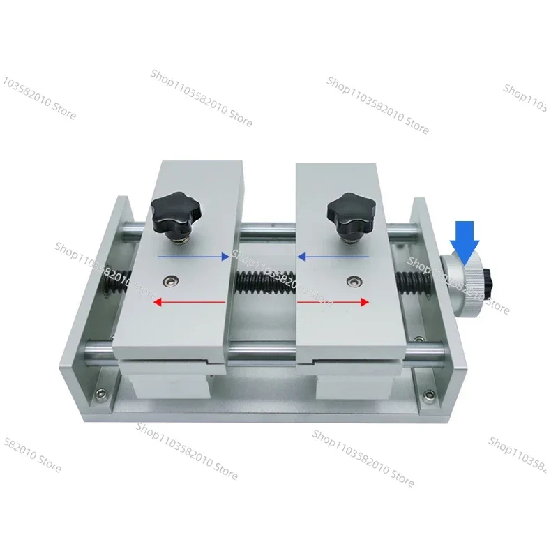 Desktop Aluminum Alloy Laser Engraver, Adjustable Clamp & Tray Workstation for CO2/Fiber Laser