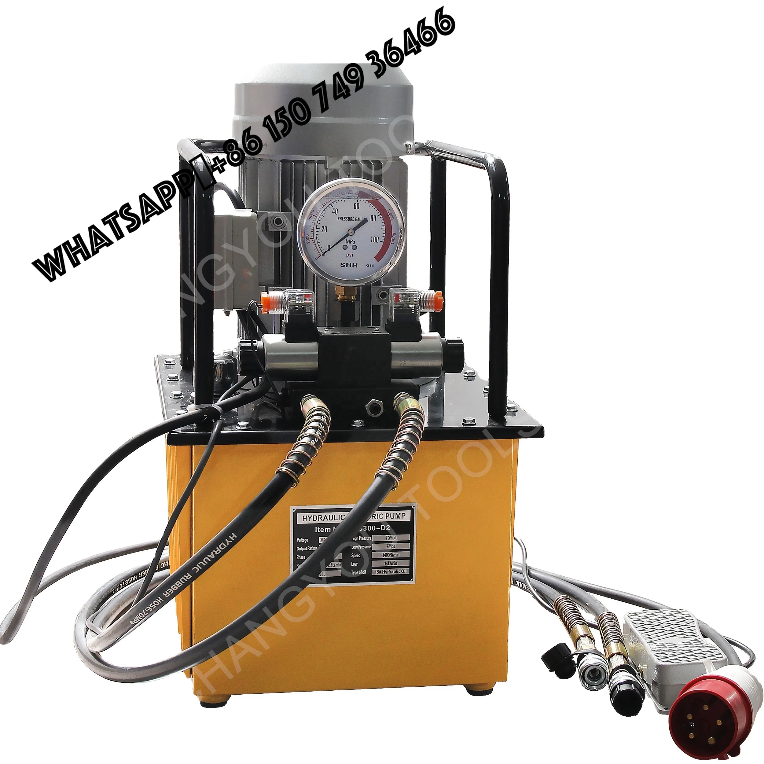 

CHANGYOU DB300-D2 3KW Double-Acting High Power Electromagnetic Electric Pump Metal Magnetic Drive Pump Oils 60Hz Application