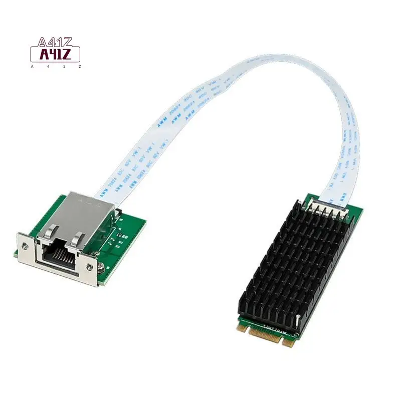 Сетевой адаптер Ethernet A41Z-RJ45 AQC107, промышленная сетевая карта для серверов