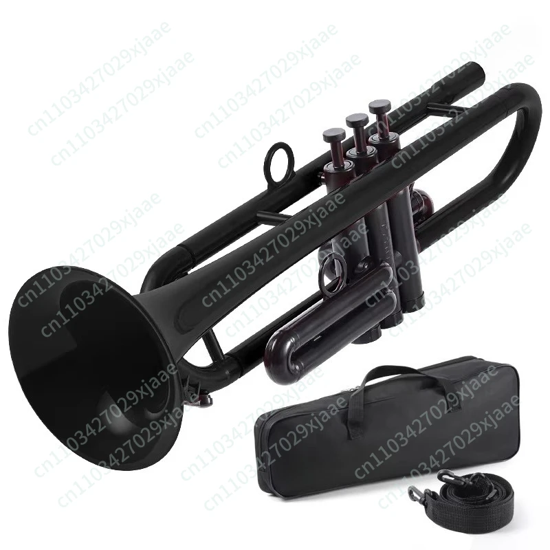 Beginners B flat Trumpet Instrument Portable Wind Instrument C key