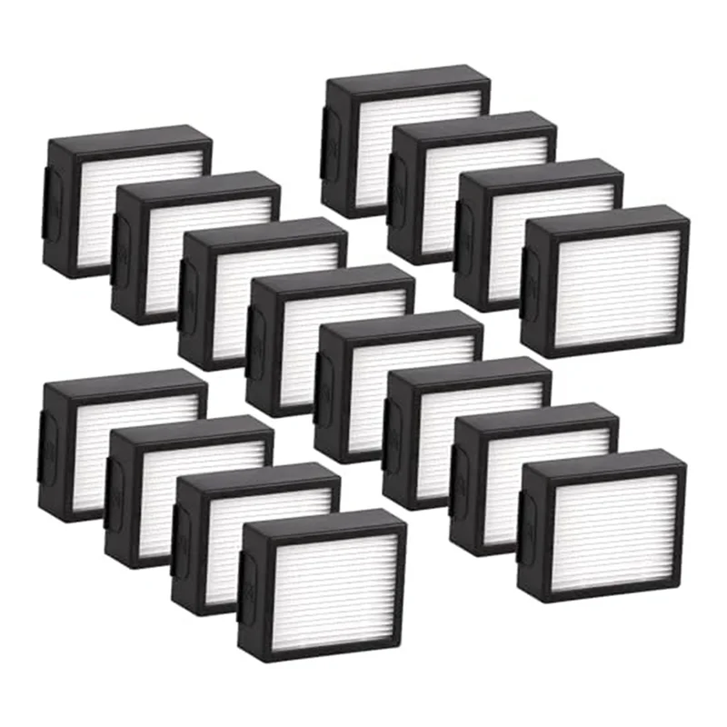 

AUAU-16PCS Replacement HEPA Filter For Irobot Roomba Combo J7+ J9+ Robotic Vacuum Cleaner HEPA Filters Accessory Kit
