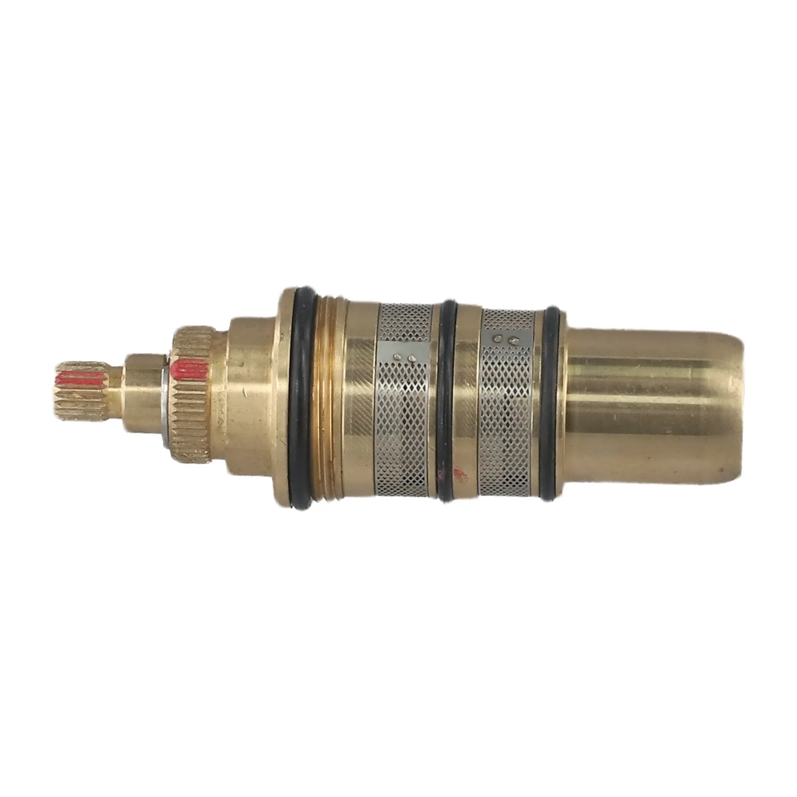 Brass Replacement Cartridge for Thermostatic Shower Mixer Valve Simple Installation Reliable Temperature Control