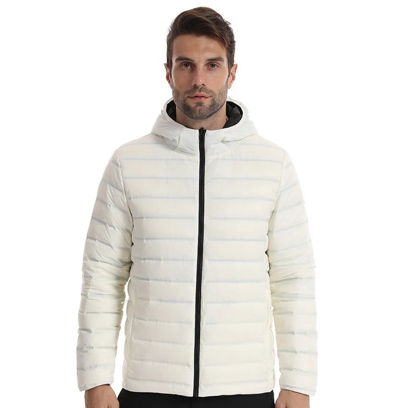 Chaqueta cálida de invierno personalizada para hombre, chaqueta de esquí para acampar, senderismo al aire libre, abrigo ajustado, chaquetas