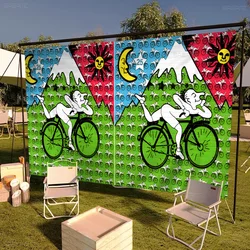 LSD 1943 Albert Hofmann Family Gatherings Outdoor Atmosphere Flags Camping Decorations Banners