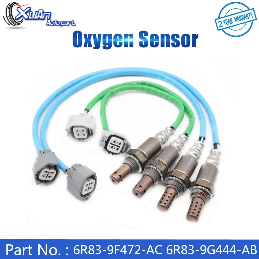XUAN Front Rear Air Fuel Ratio Lambda O2 Oxygen Sensor 6R83-9F472-AC 6R83-9G444-AB for Jaguar XJR XJ8 Vanden Plas 4.2 V8 05-07