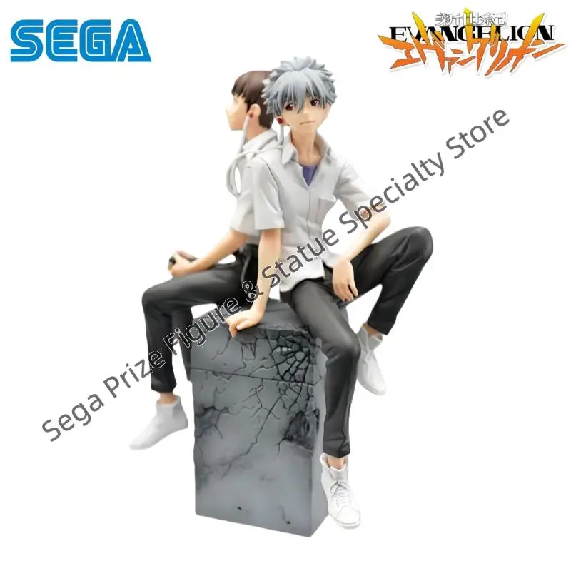 

Sega In Stock Original Box Garage Kit Model Neon Genesis Evangelion Nagisa Kaworu Ikari Shinji Anime Characters Original Statue
