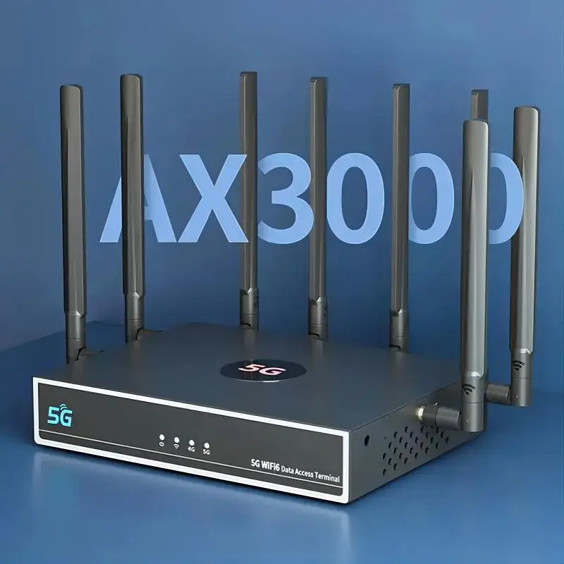 Nuovo originale Enterprise 5G X62 Indoor CPE ZR01 WiFi 6 AX3000 Router wireless Porta Gigabit 5G NSA SA 4G LTE CAT20 Modem Sim Card