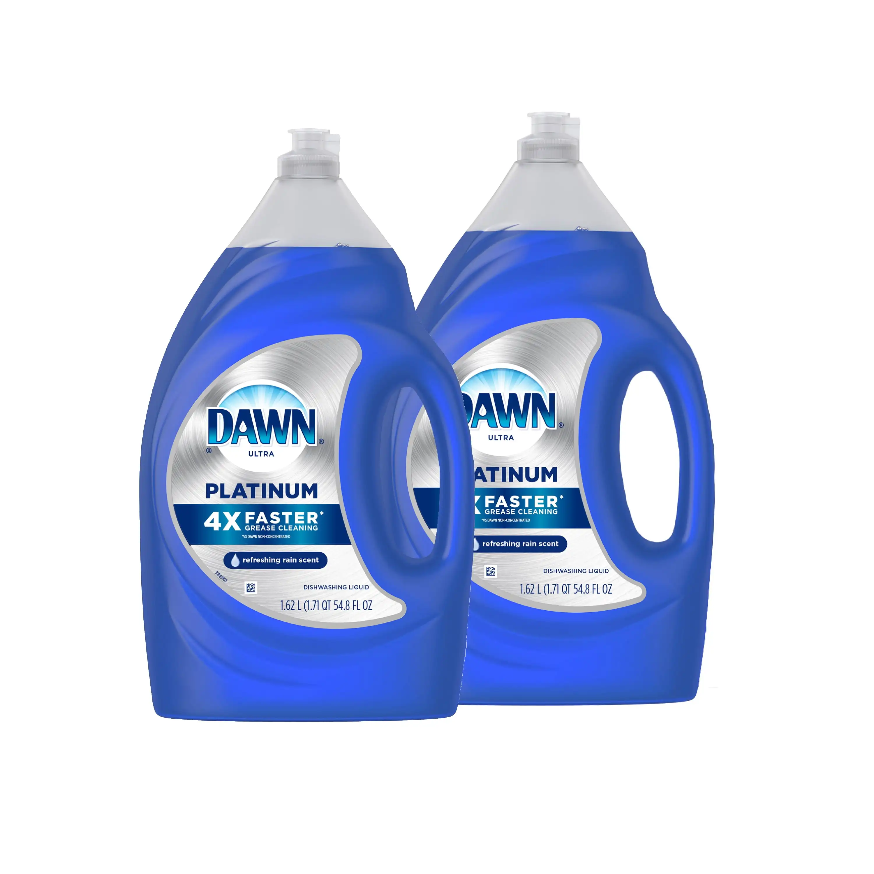 Dishwashing Liquid Dish Soap Refreshing Rain Scent 54.9 fl oz Pack of 2 liquid can even be used to clean items beyond the