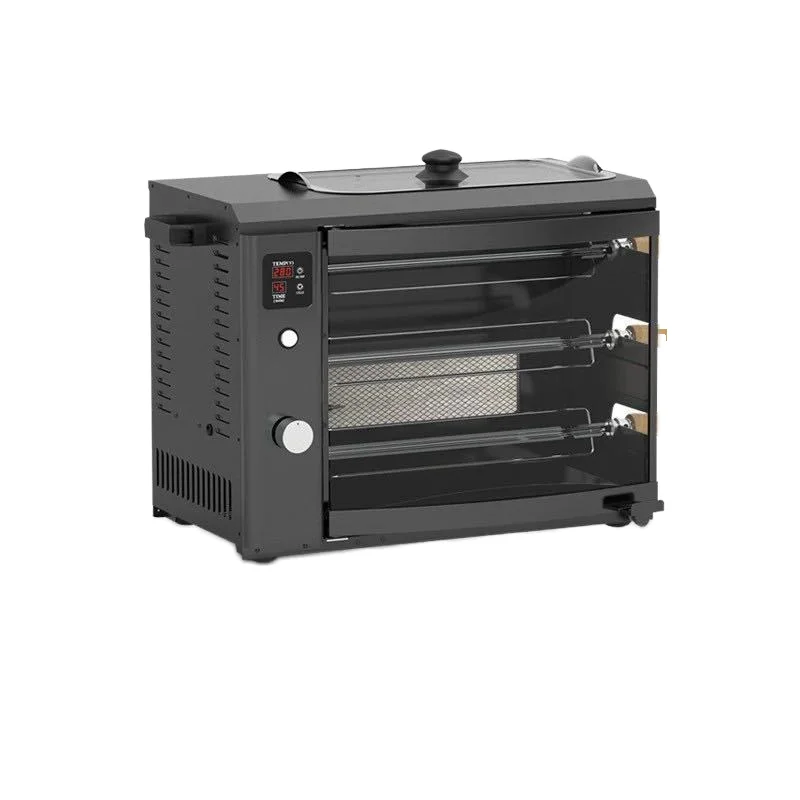 38L Digital Timer Multifunction Rolling Toaster Oven Warm Toast Feature Electric Baking Household Metal Toaster Pizza Ovens