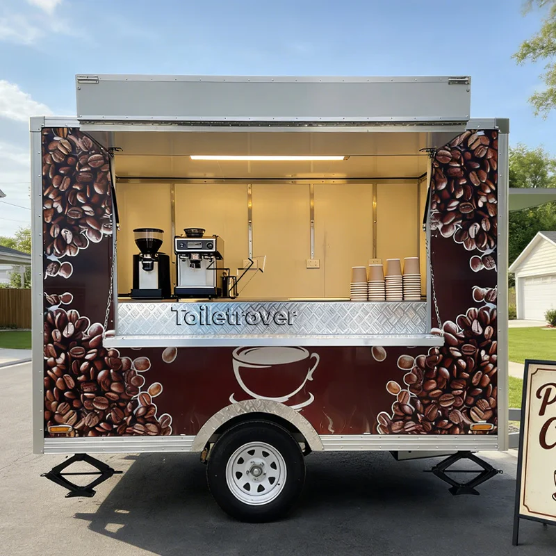 

Mini Vintage Horse Trailer Food Truck Concession Food Trailer Commercial Food Trailer Ice Cream Food Truck for Kitchen