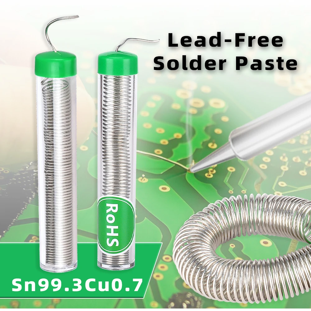 Lead Free Solder Wire 10G 0.8/1.0mm  Tin Pen Portable Rosin Core Solder Welding Soldering Iron Repair Toolds